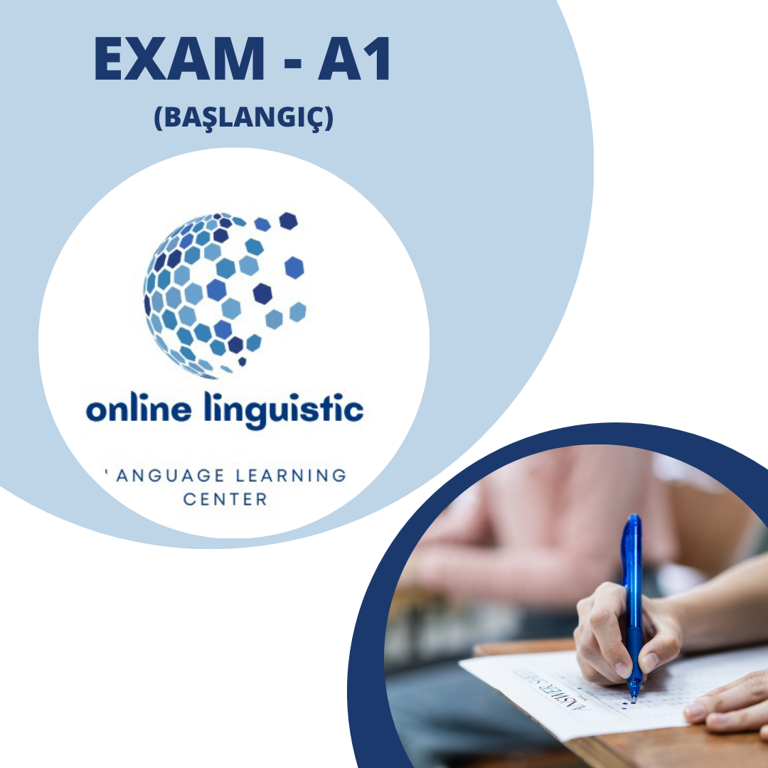 İNGİLİZCE -EXAM-A1 (Başlangıç)